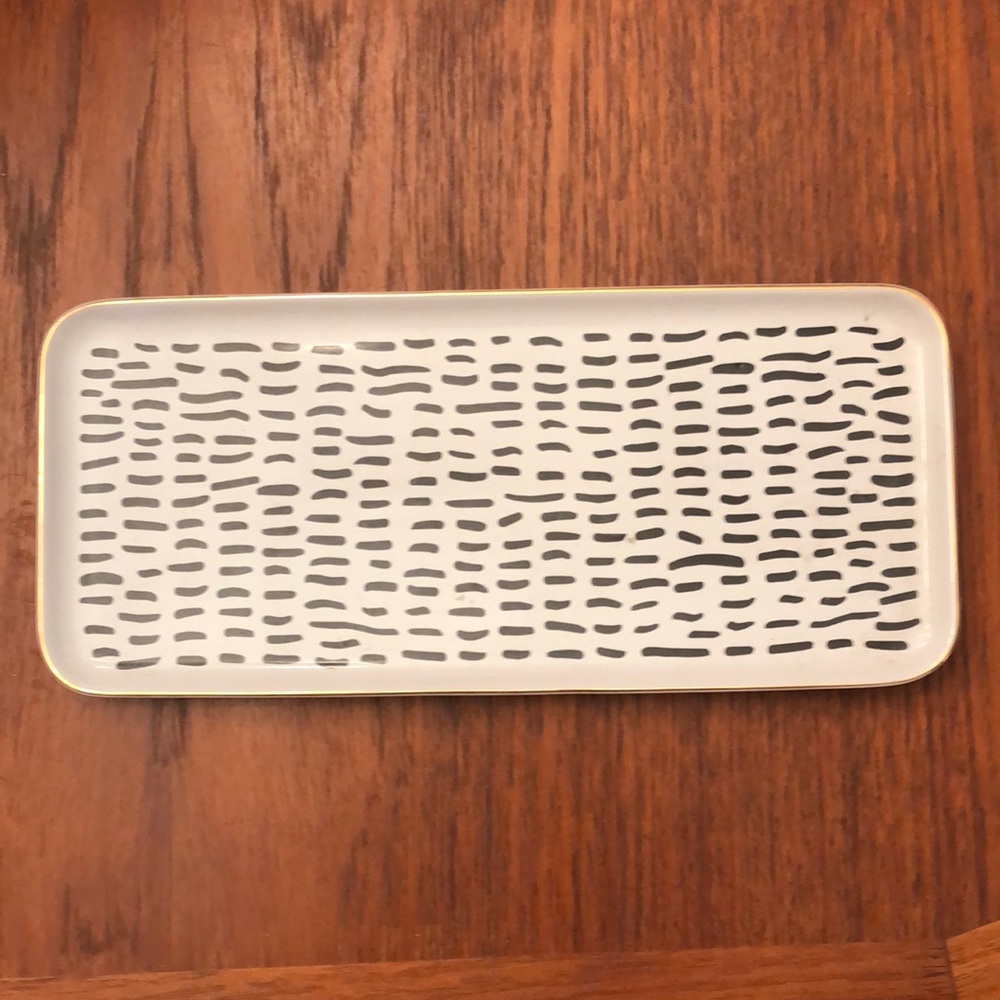 Ceramic jewelry tray